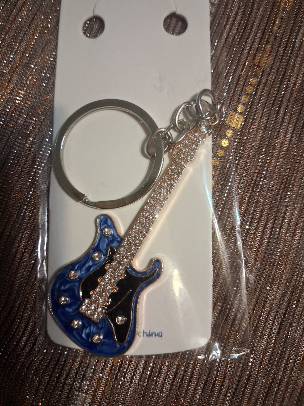 Guitar key chain